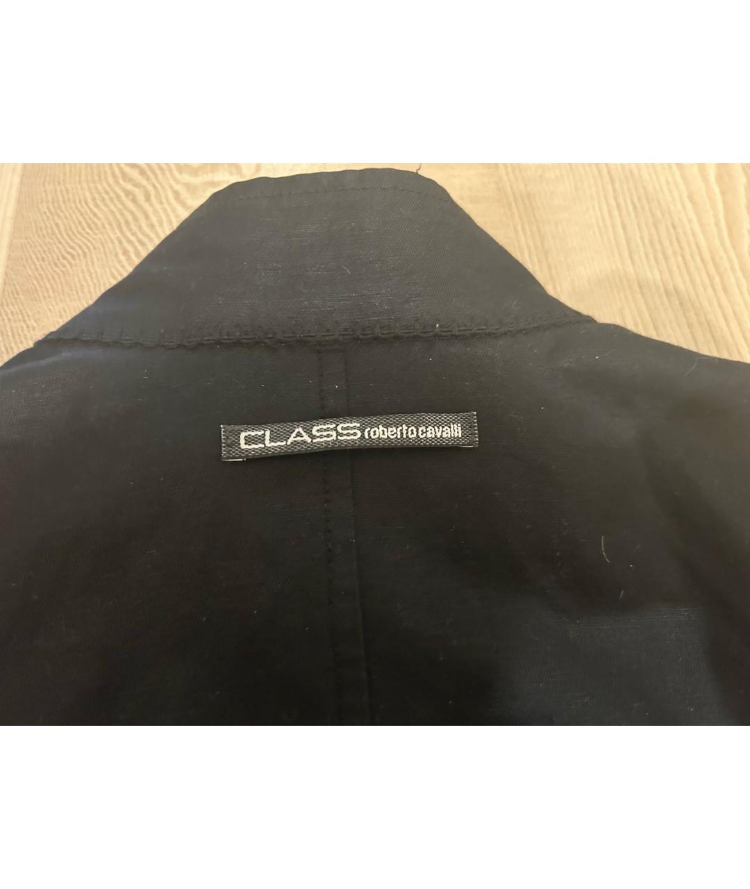 ROBERTO CAVALLI Черная куртка, фото 3