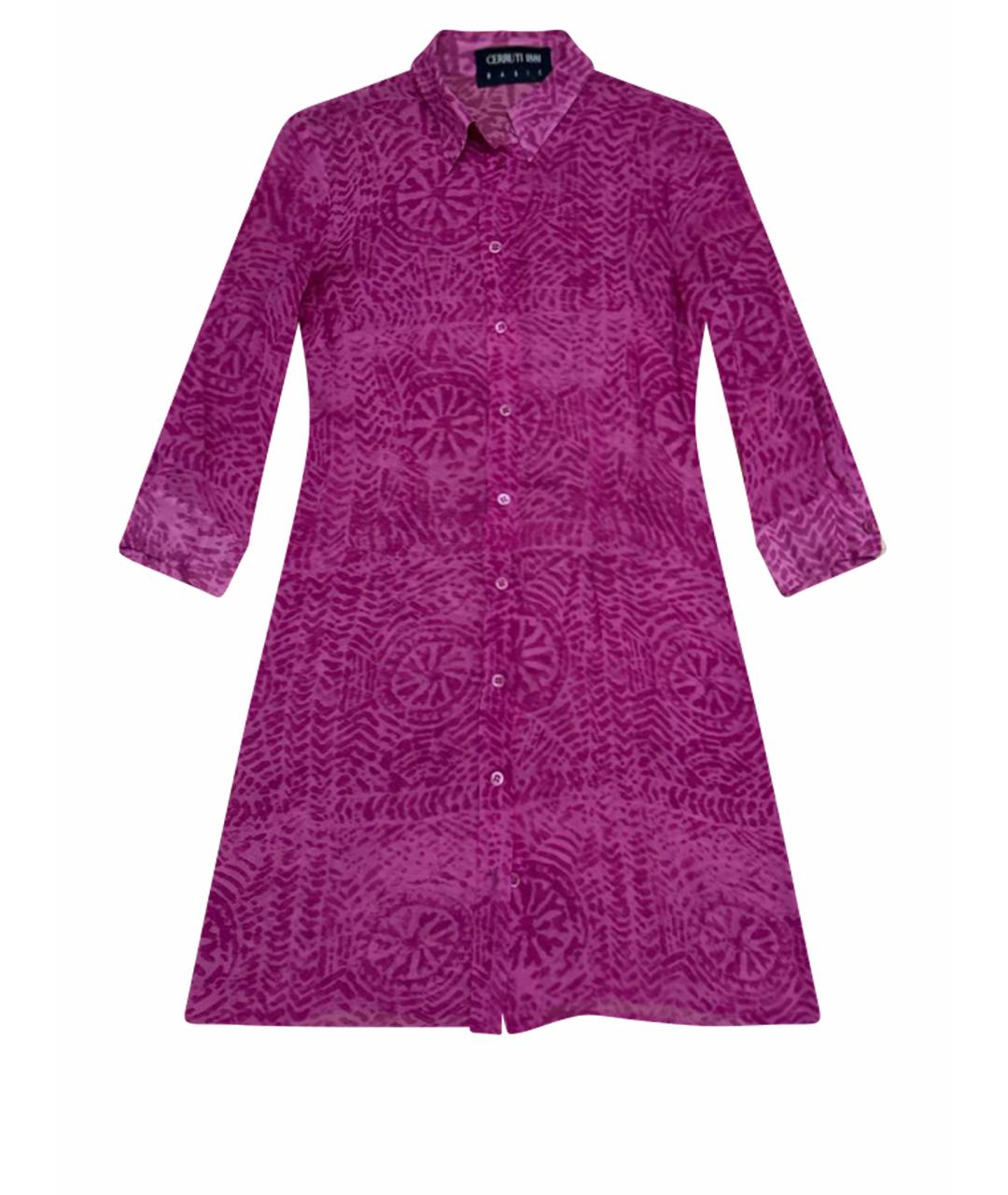 CERRUTI 1881 Фуксия шелковая блузы, фото 1