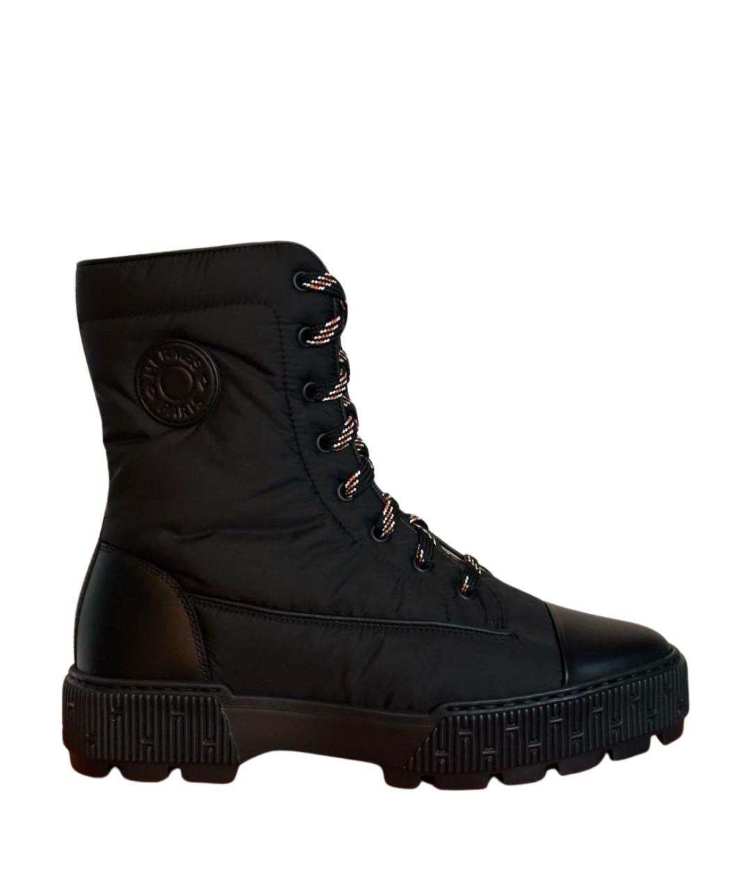 HERMES Черные ботинки, фото 1