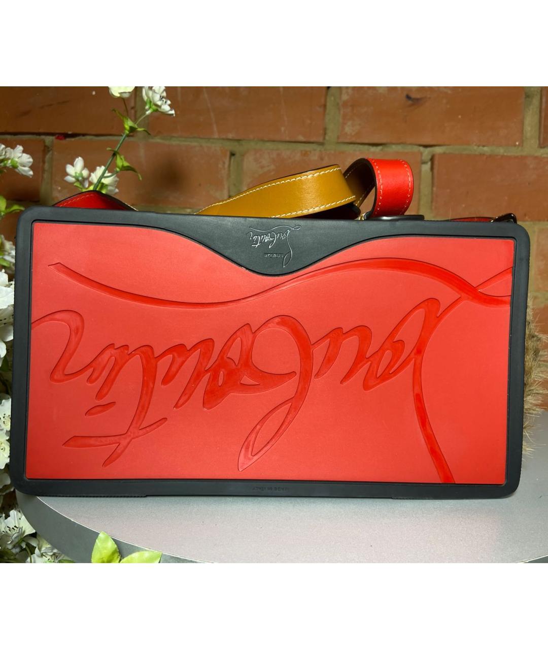 CHRISTIAN LOUBOUTIN Коричневый кожаный рюкзак, фото 4