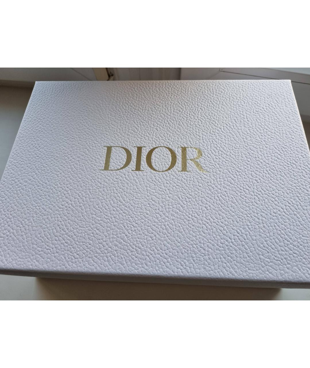 CHRISTIAN DIOR Черная кожаная сумка с короткими ручками, фото 5