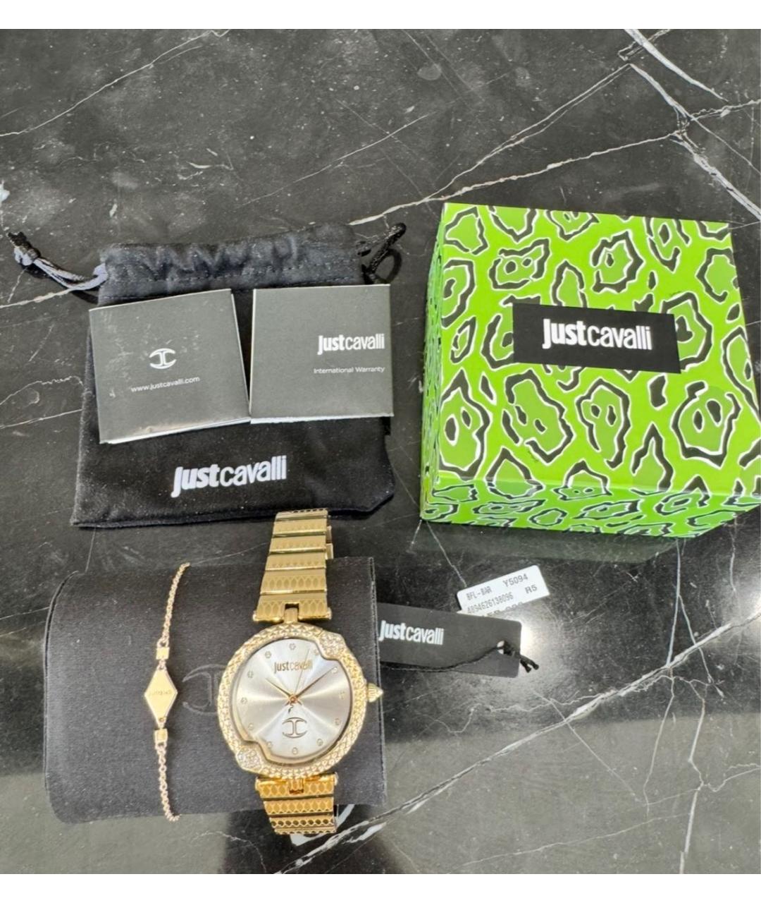 JUST CAVALLI Золотые часы, фото 3