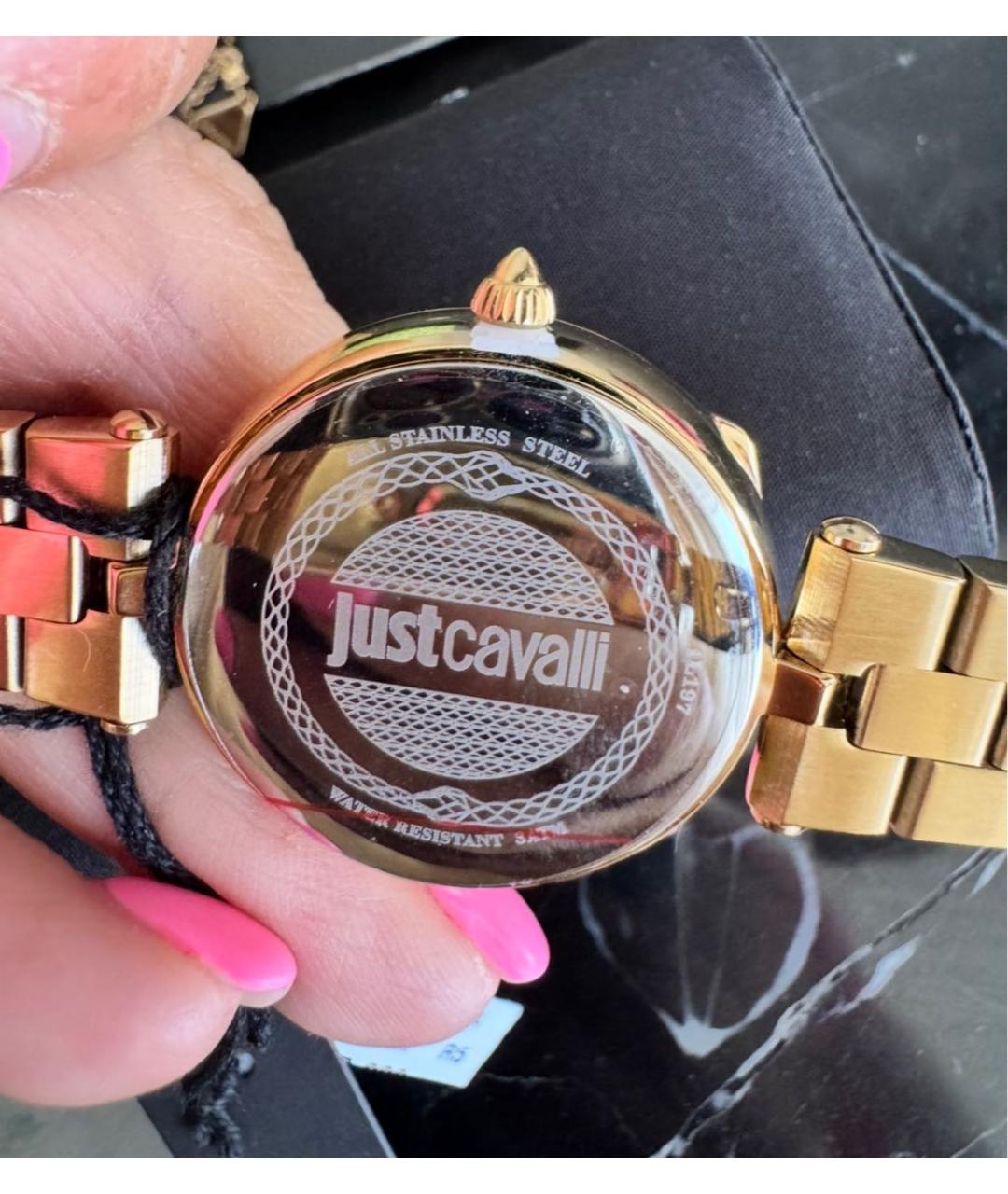 JUST CAVALLI Золотые часы, фото 2