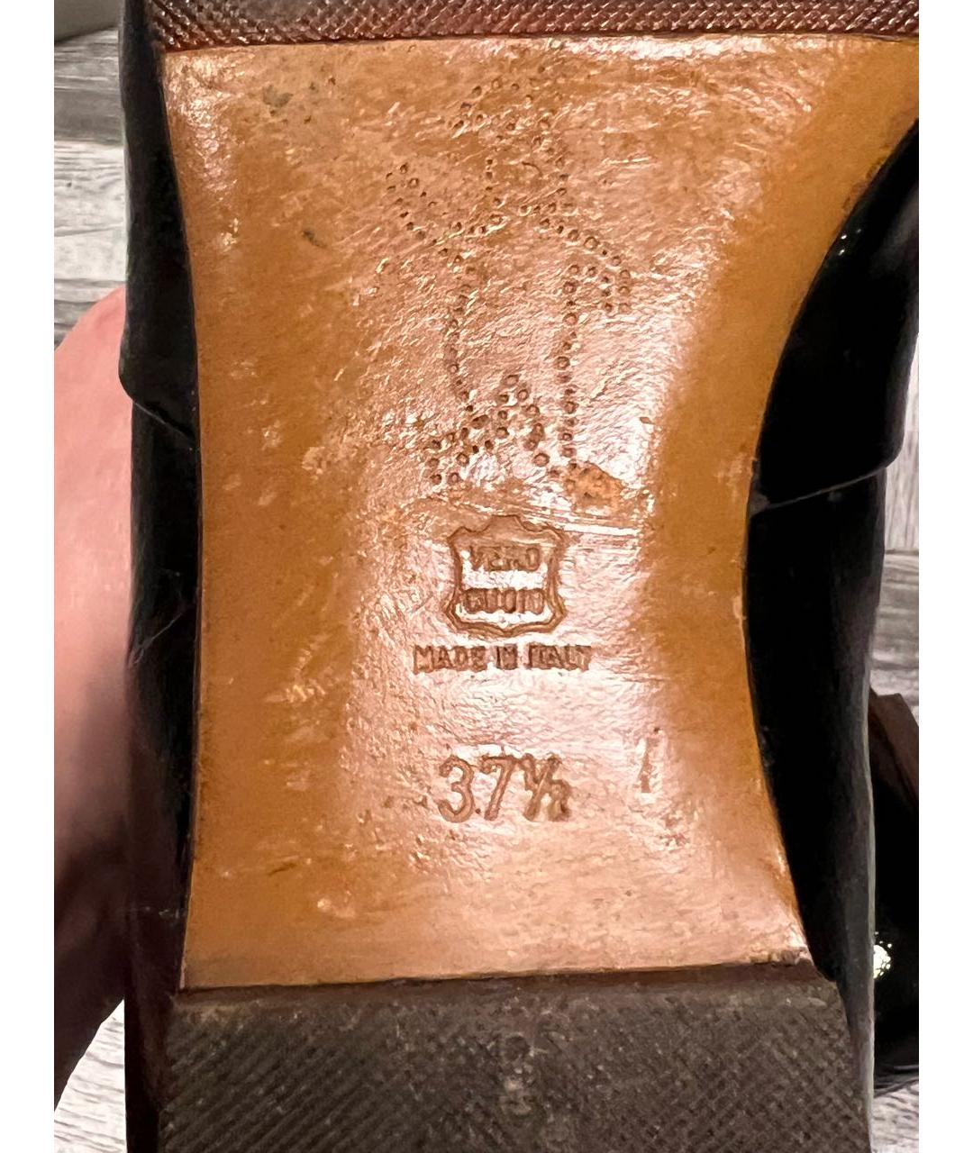 MARNI Черные кожаные ботильоны, фото 7