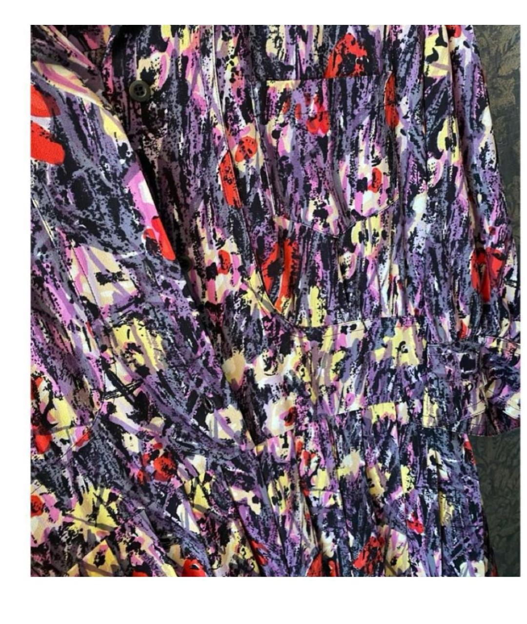 PRADA Фиолетовое повседневное платье, фото 4