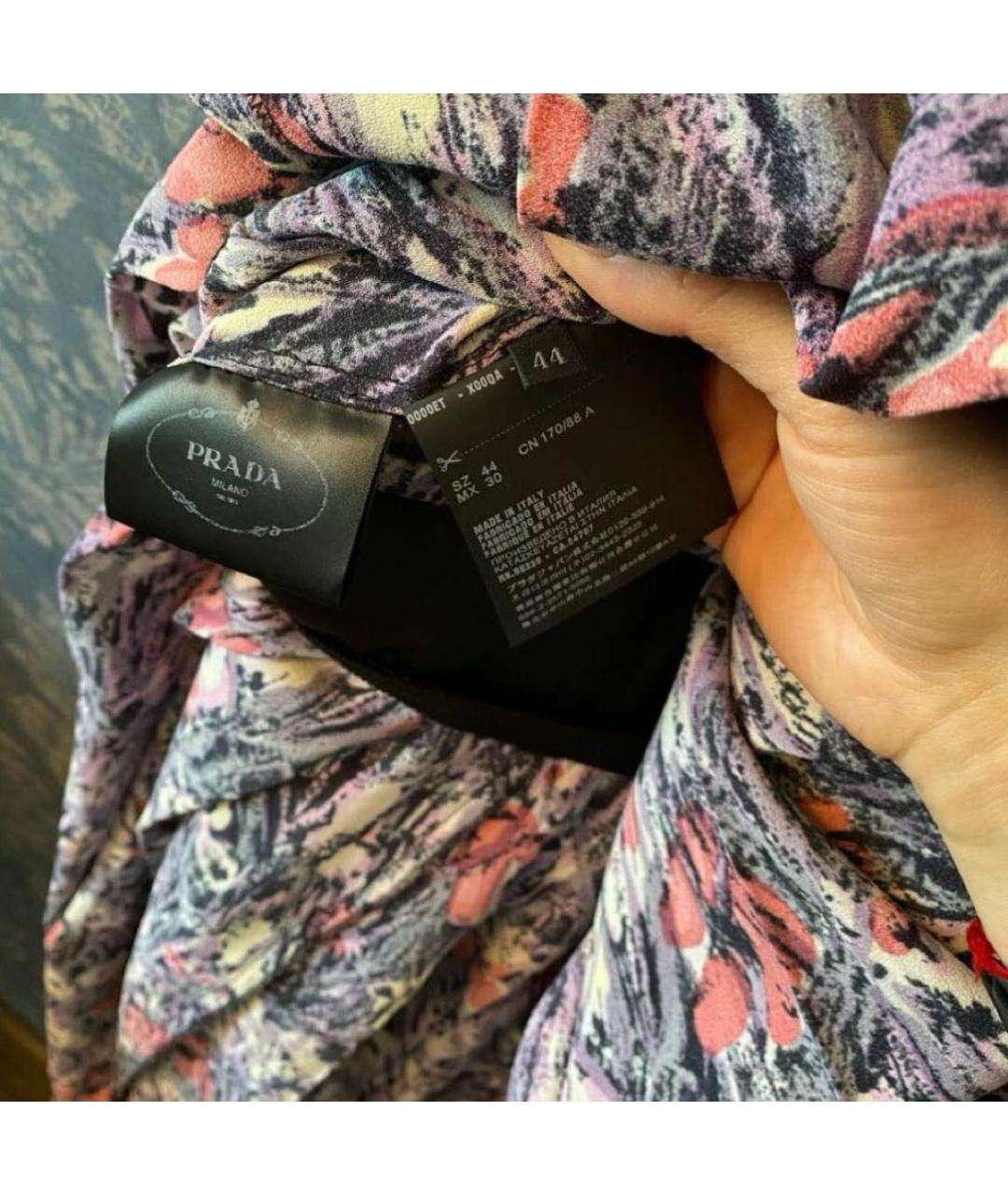 PRADA Фиолетовое повседневное платье, фото 5