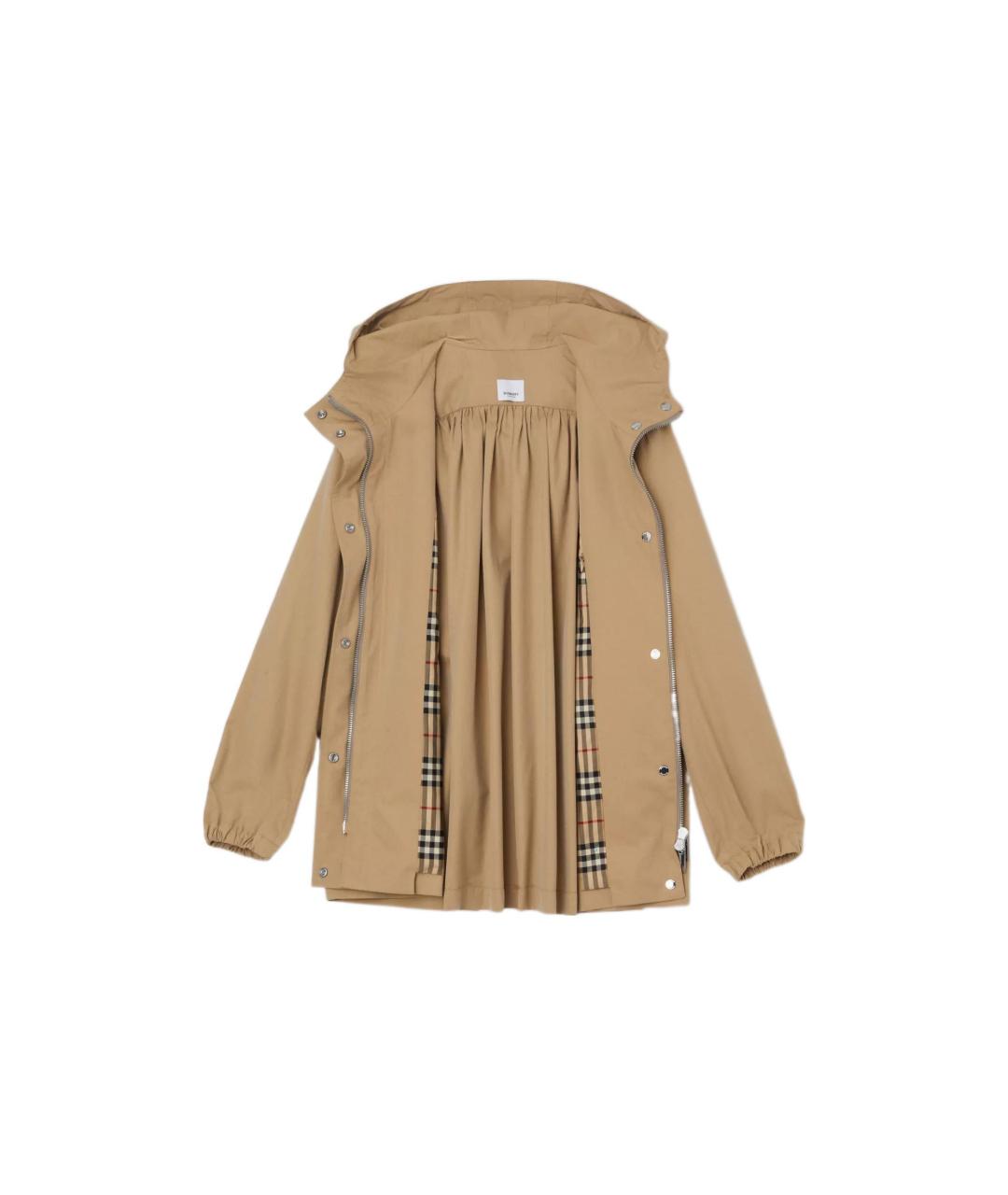 BURBERRY Бежевая куртка, фото 2