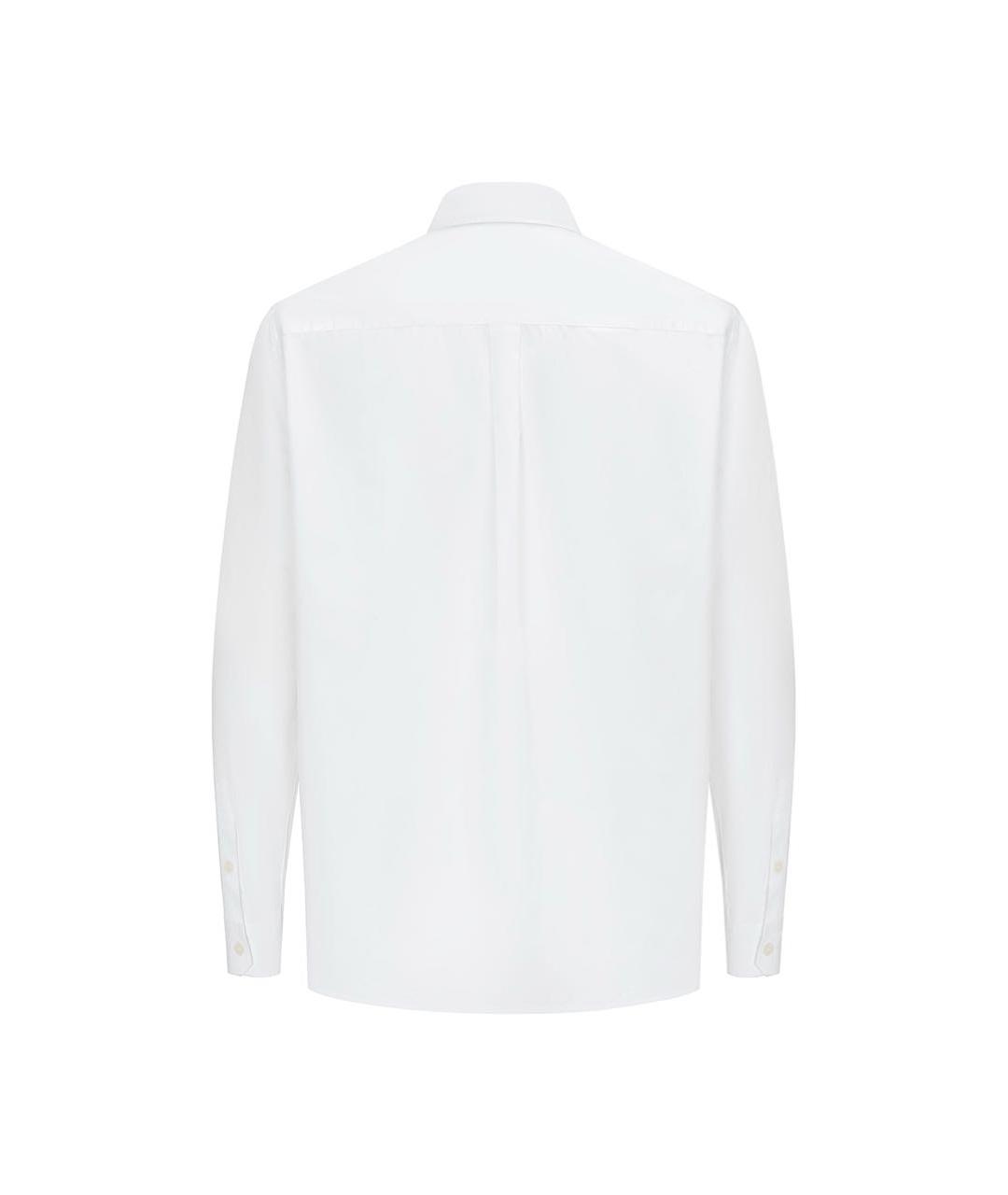 DOLCE&GABBANA Белая хлопковая кэжуал рубашка, фото 2