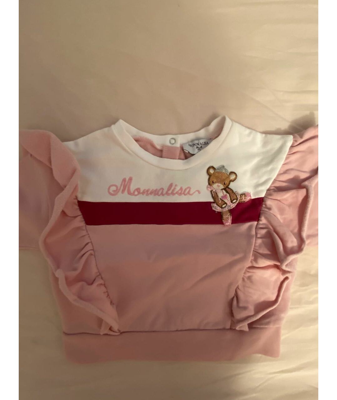 MONNALISA Розовый футболка / топ, фото 2