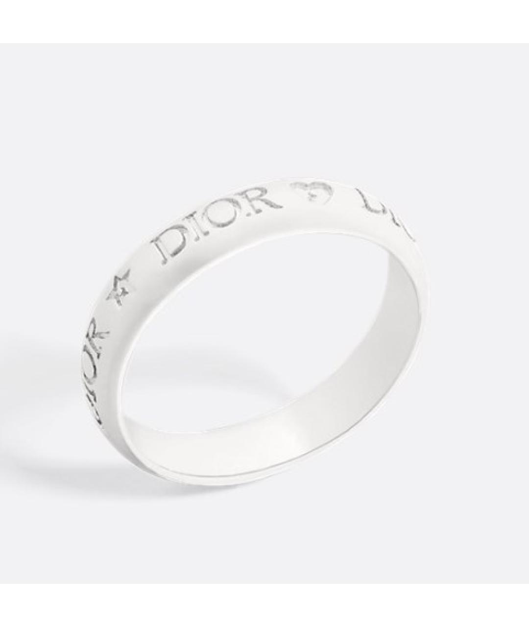 CHRISTIAN DIOR Серебряное металлическое кольцо, фото 5