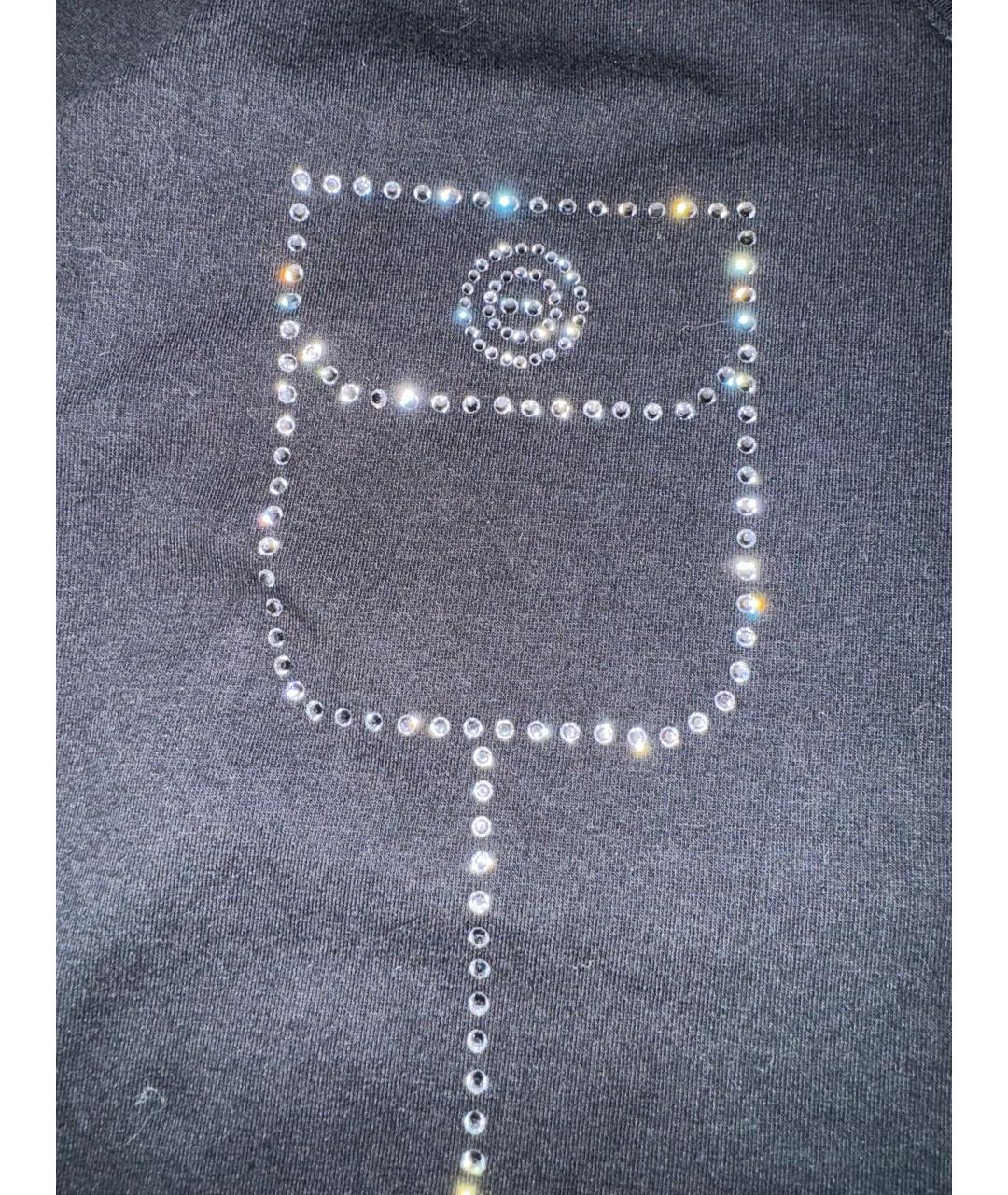 LES COPAINS Черная хлопковая водолазка, фото 4