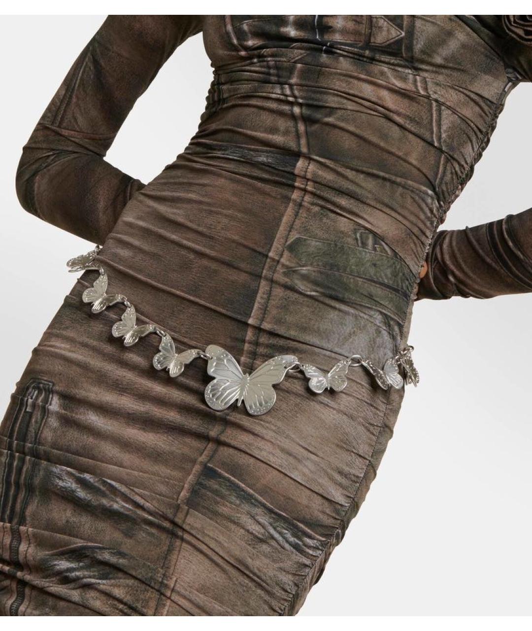 BLUMARINE Серебрянный ремень, фото 2