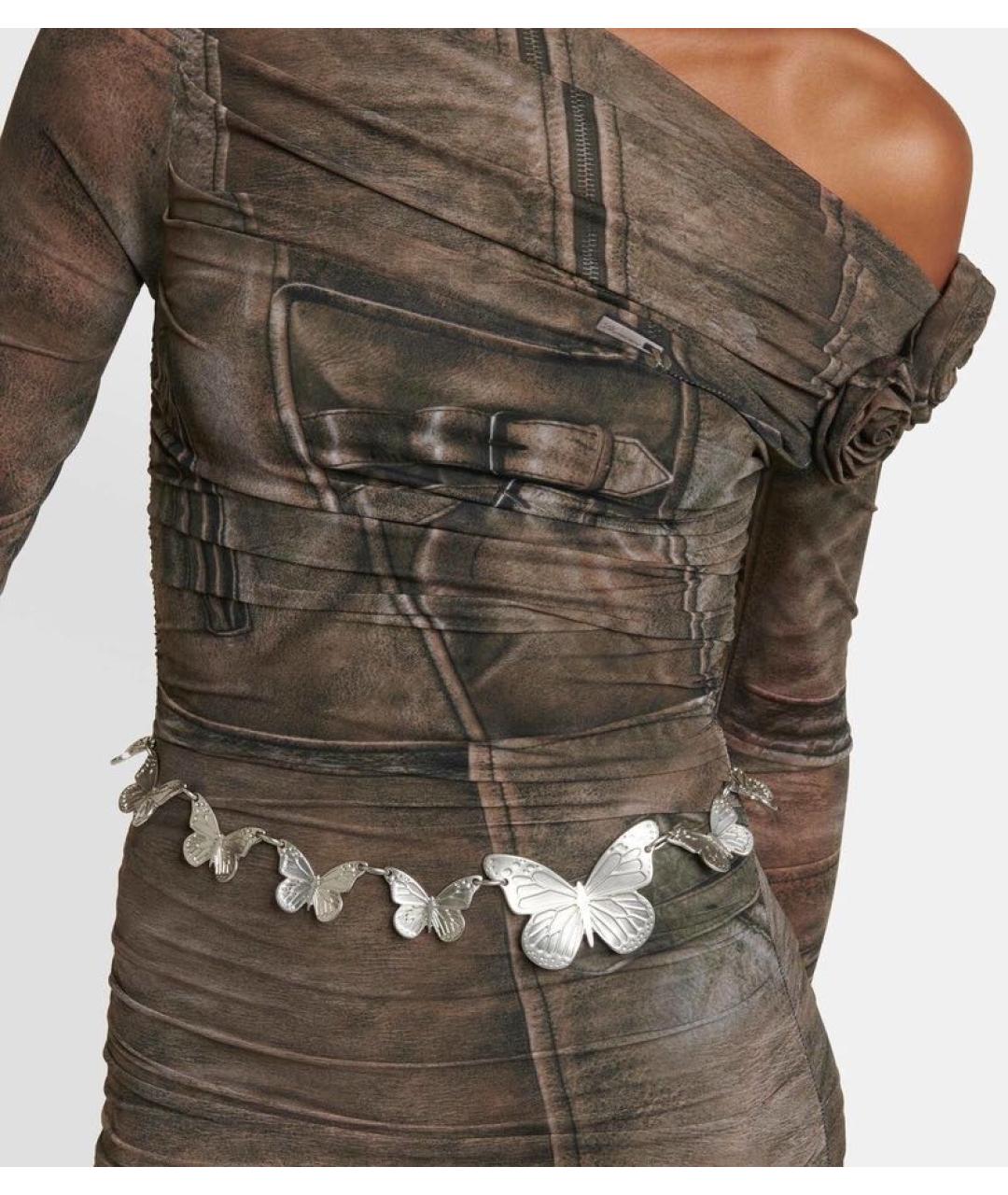 BLUMARINE Серебрянный ремень, фото 3