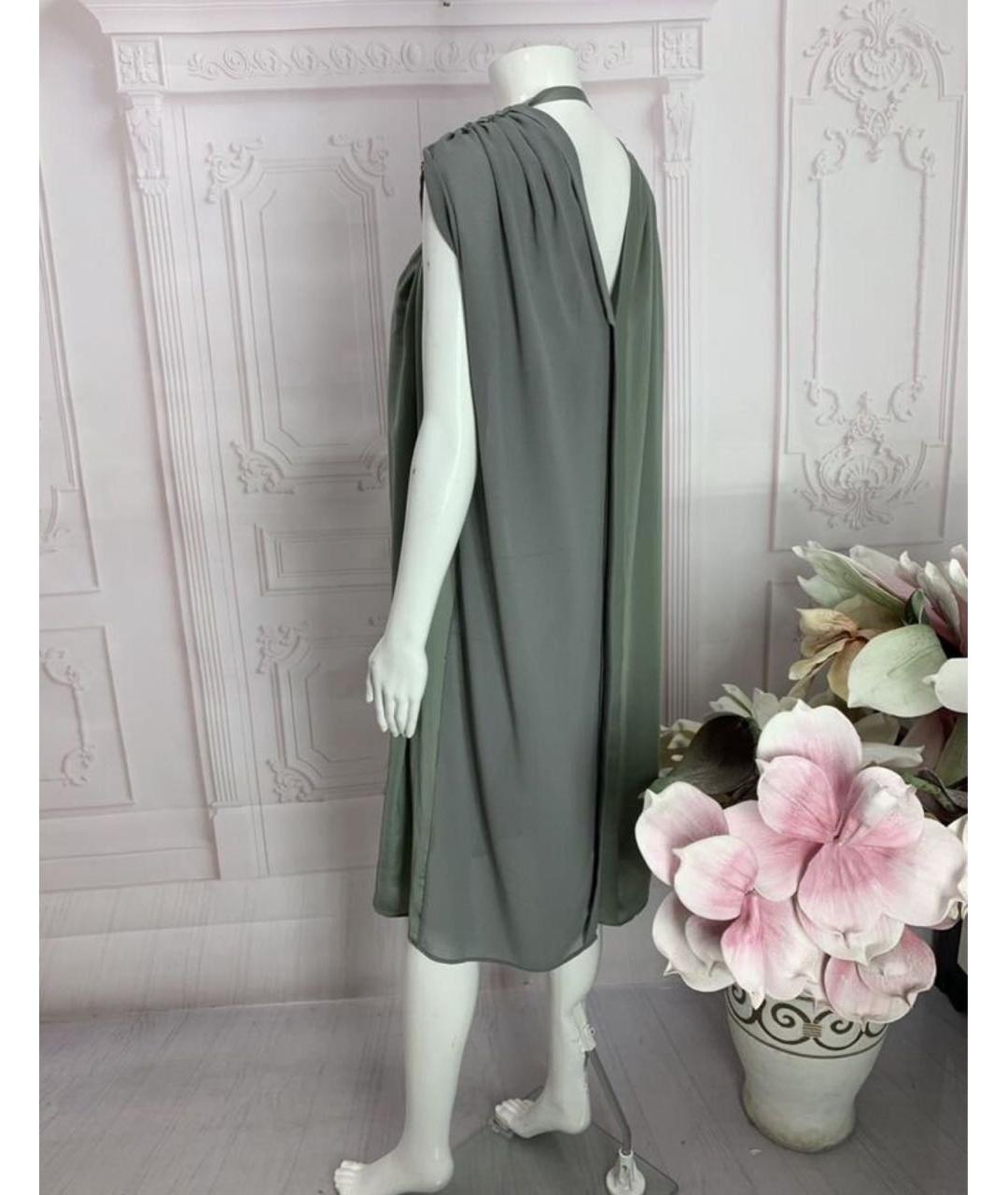 NUDE Серое полиэстеровое платье, фото 2