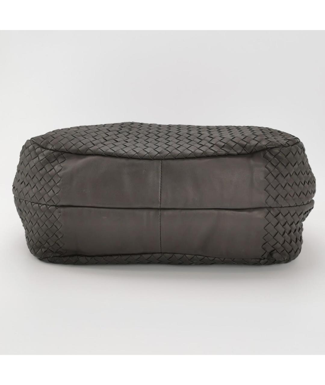 BOTTEGA VENETA Коричневая кожаная сумка тоут, фото 5