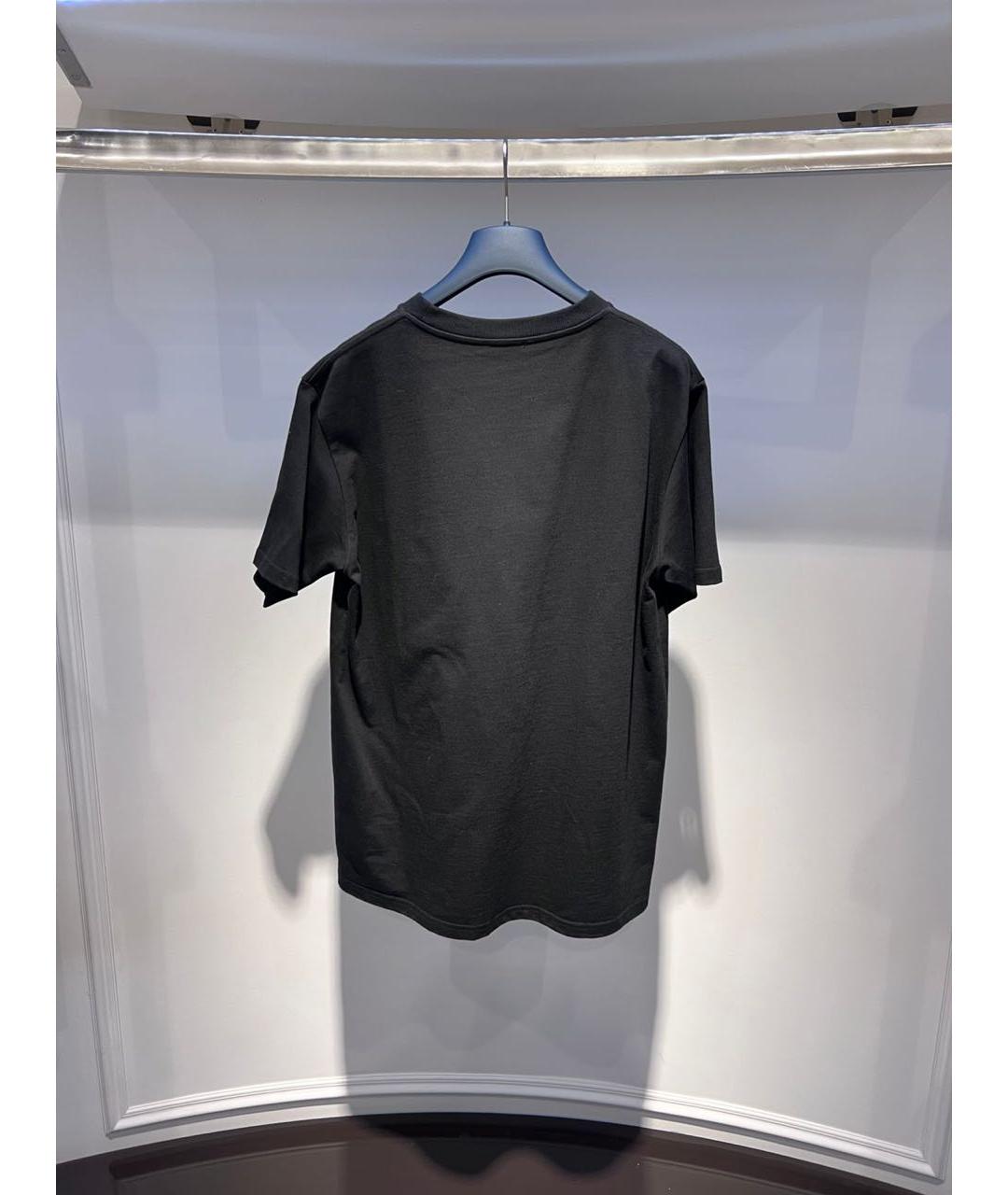 CHRISTIAN DIOR Черная футболка, фото 3