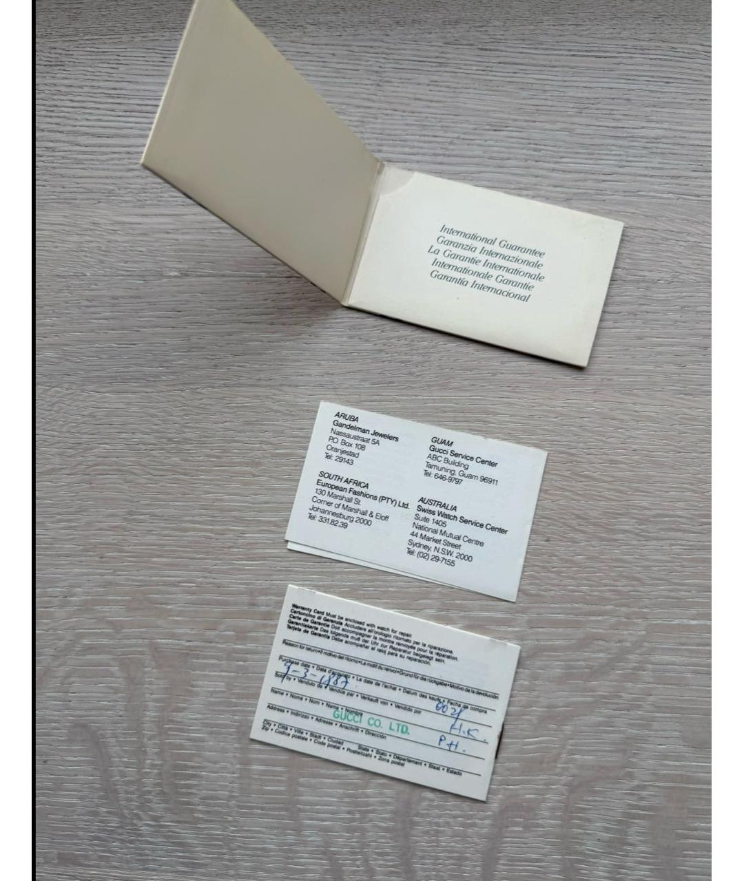 GUCCI Серебряные пластиковые часы, фото 7