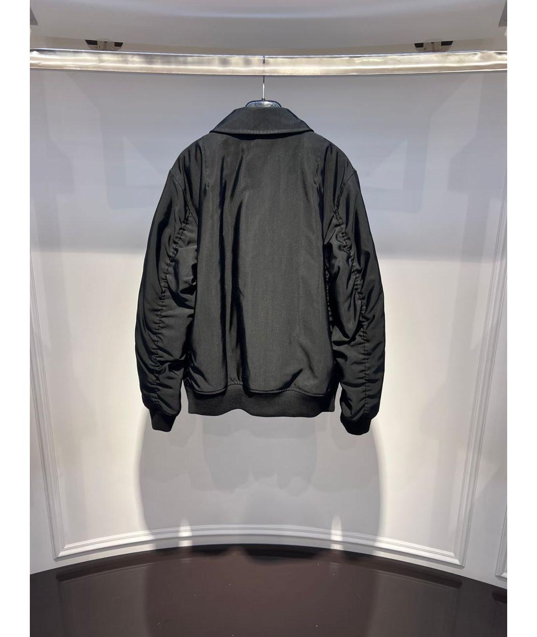 SAINT LAURENT Черная полиамидовая куртка, фото 3