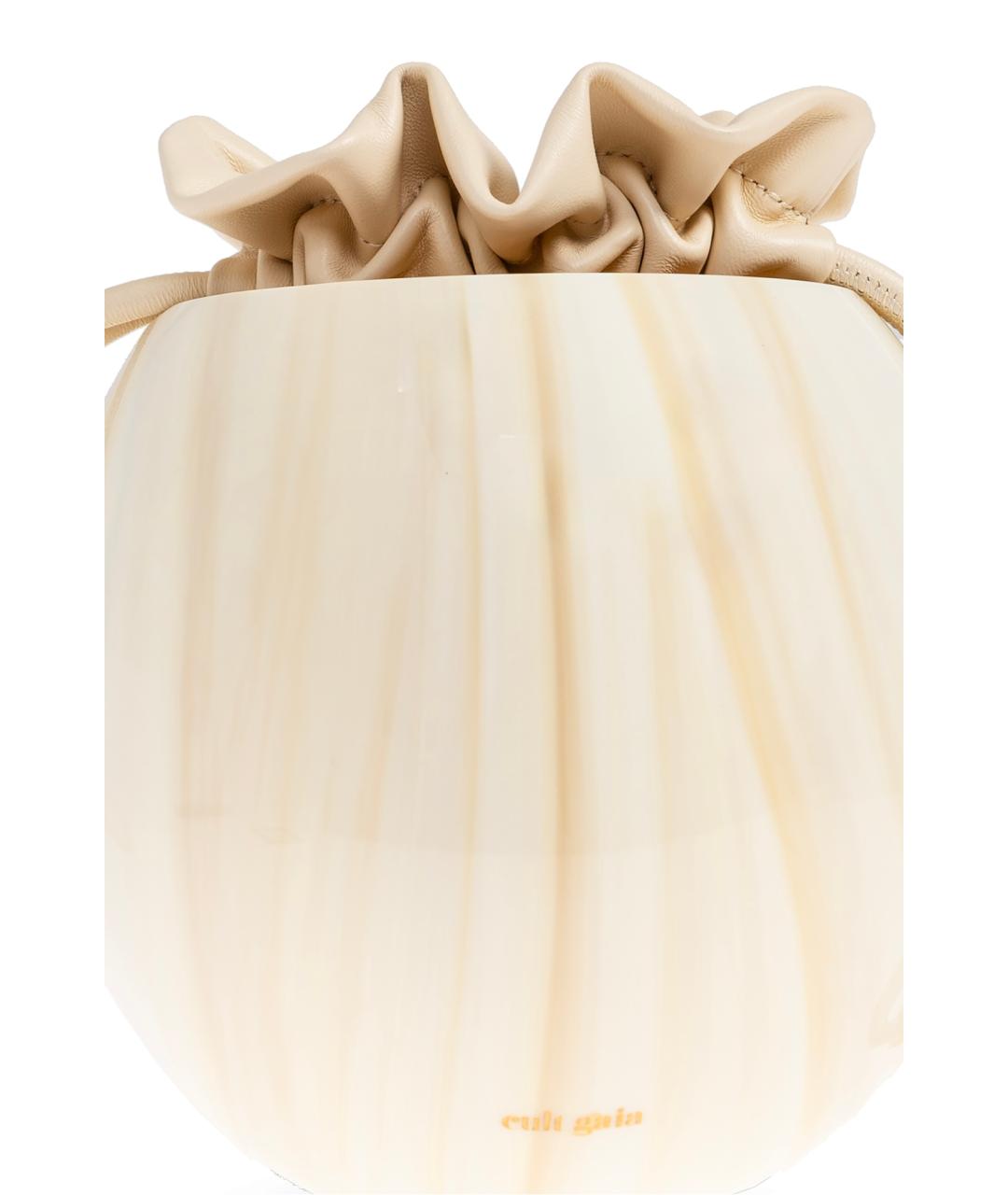 CULT GAIA Бежевая сумка с короткими ручками, фото 6