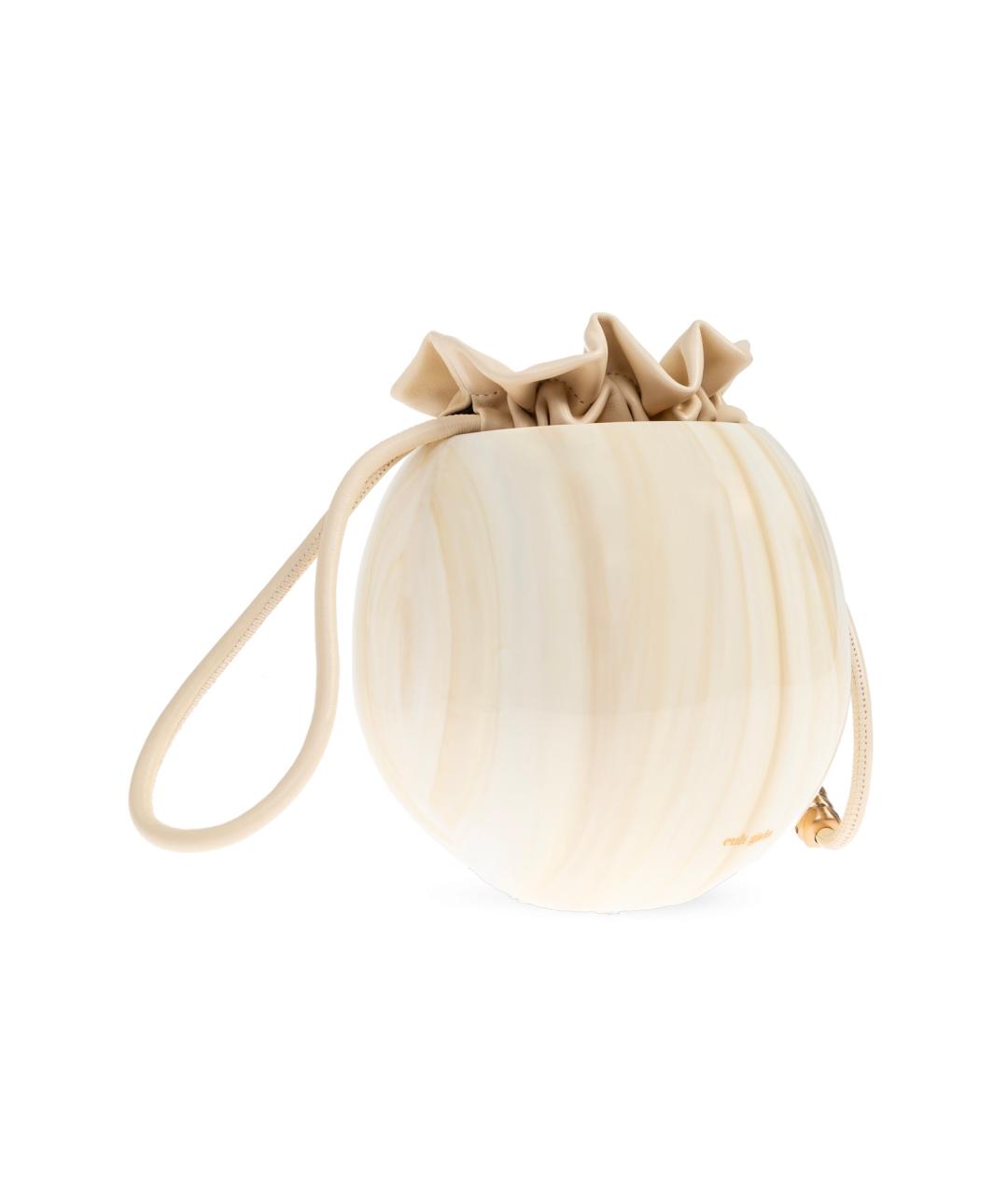 CULT GAIA Бежевая сумка с короткими ручками, фото 2