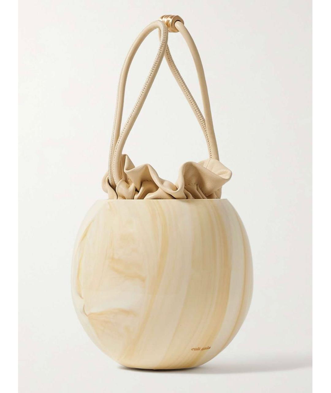 CULT GAIA Бежевая сумка с короткими ручками, фото 8