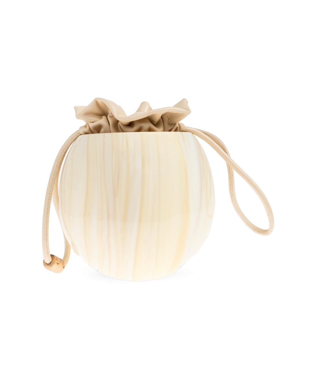 CULT GAIA Бежевая сумка с короткими ручками, фото 3