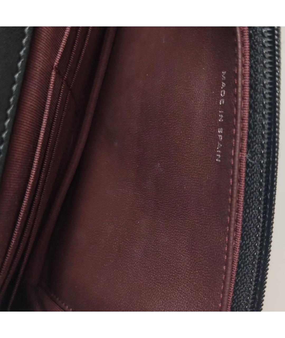 CHANEL Черная кожаная сумка через плечо, фото 8