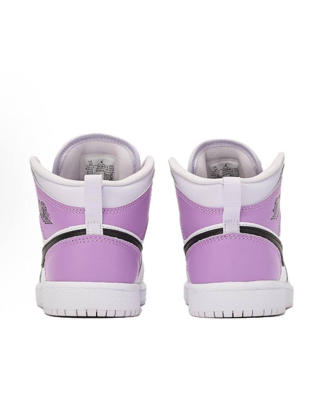 JORDAN Мульти кожаные кроссовки, фото 4