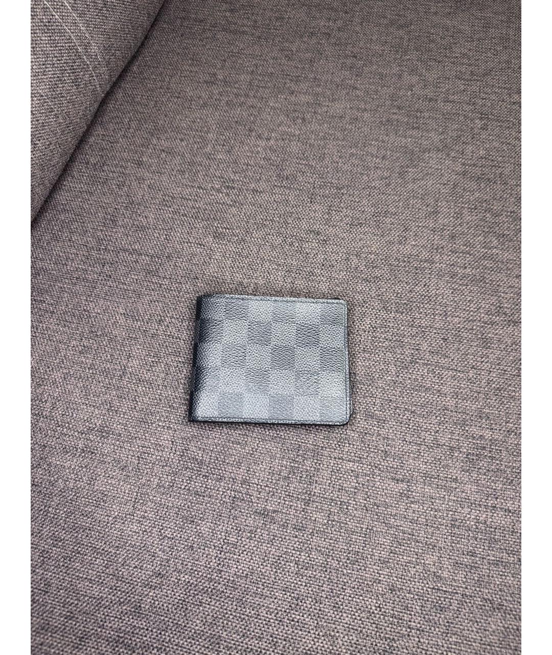 LOUIS VUITTON Черный кошелек, фото 2