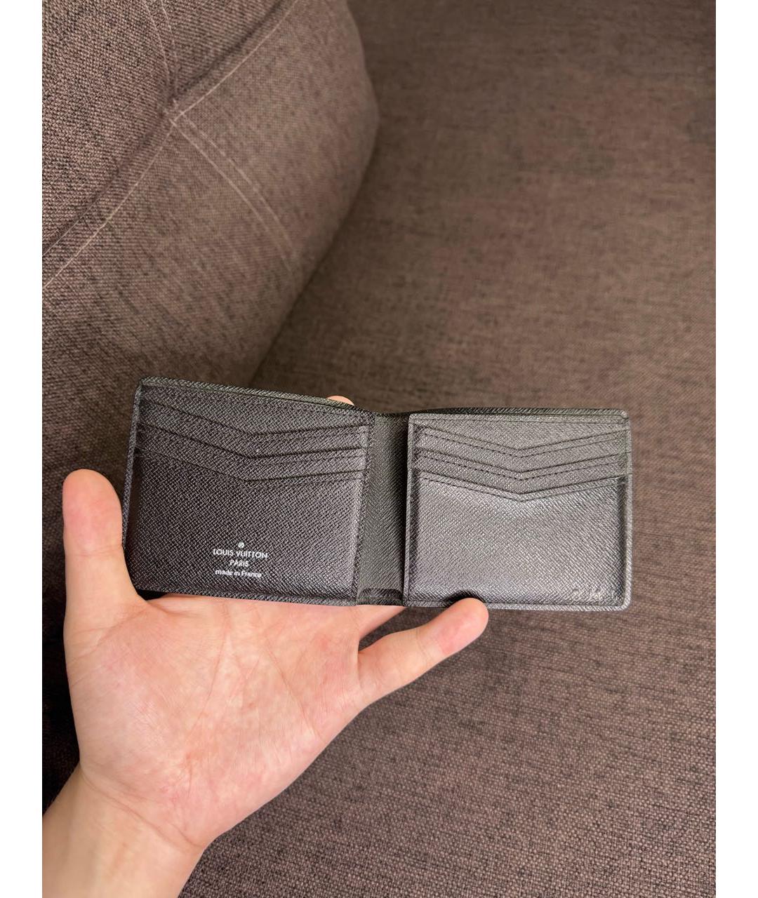 LOUIS VUITTON Черный кошелек, фото 3