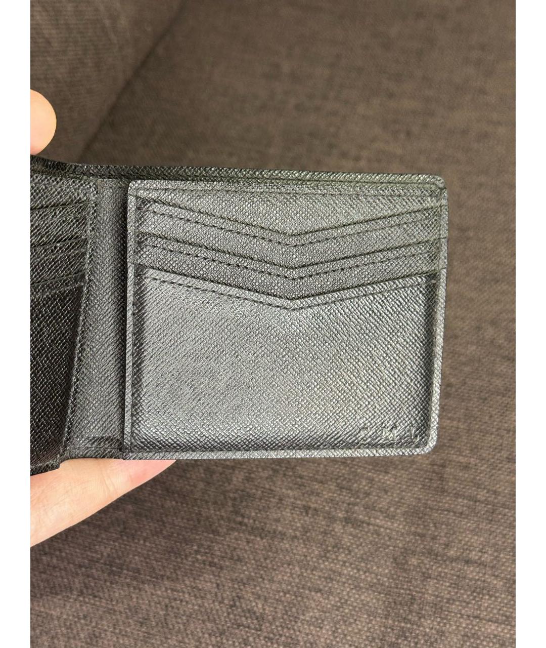 LOUIS VUITTON Черный кошелек, фото 5
