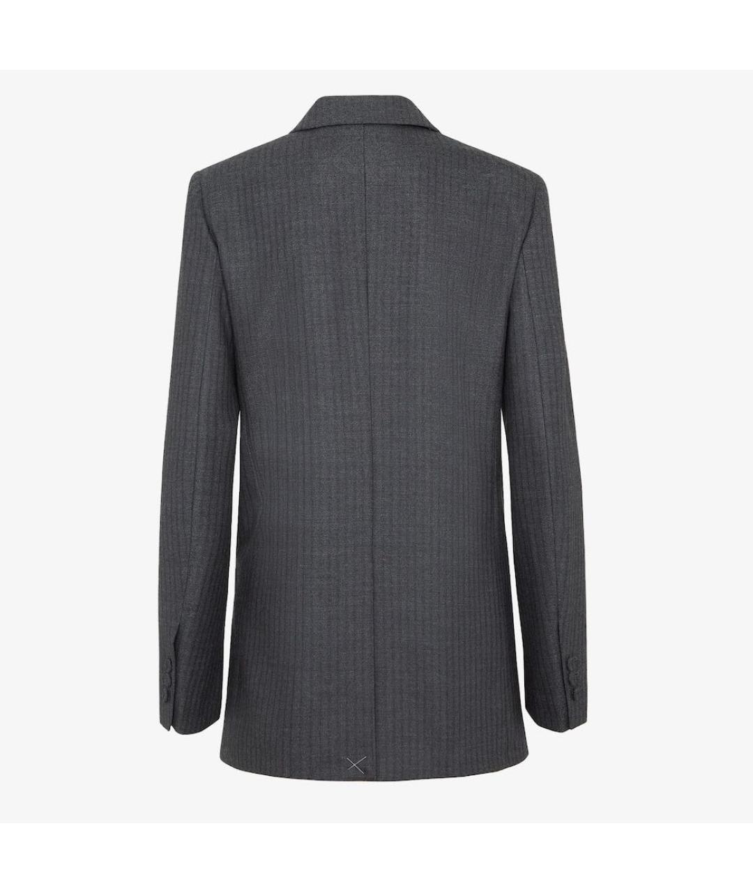 FENDI Серый костюм с брюками, фото 3