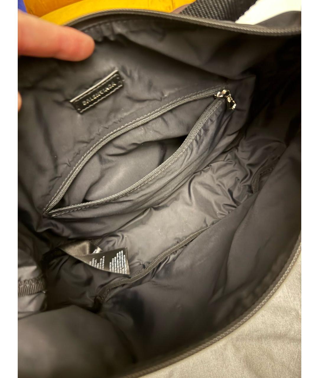 BALENCIAGA Черная поясная сумка, фото 3