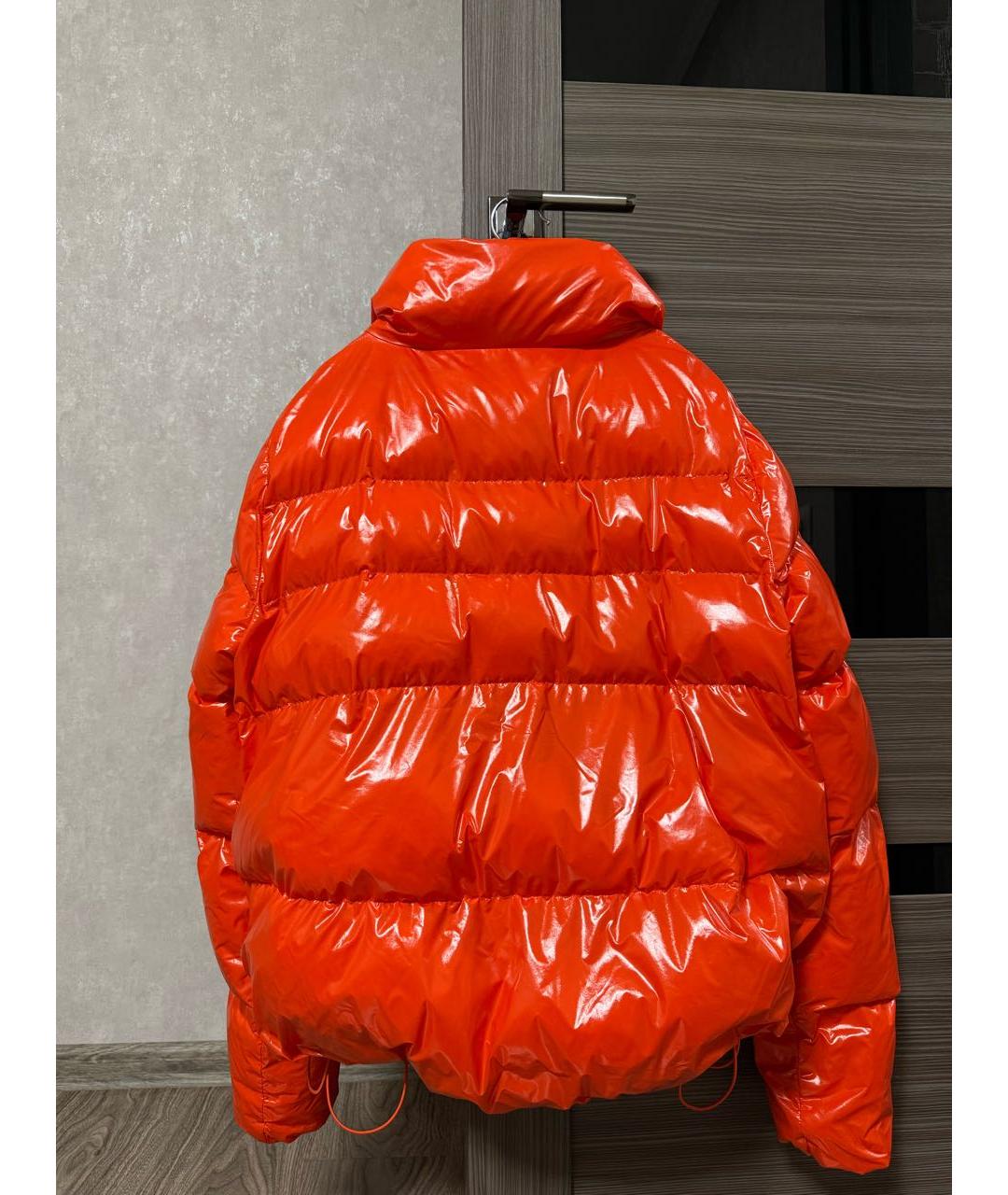 PINKO Оранжевый пуховик, фото 2