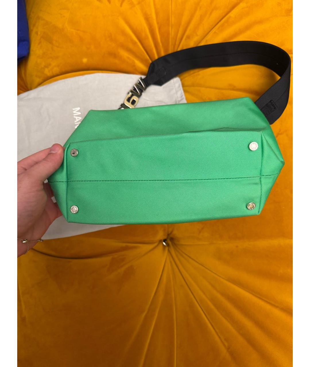 ALEXANDER WANG Салатовая сумка с короткими ручками, фото 3