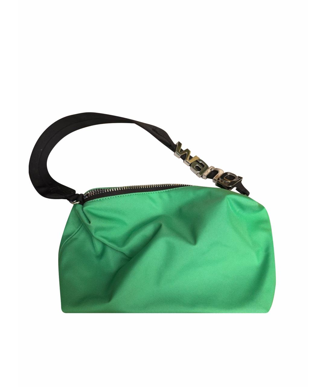 ALEXANDER WANG Салатовая сумка с короткими ручками, фото 1