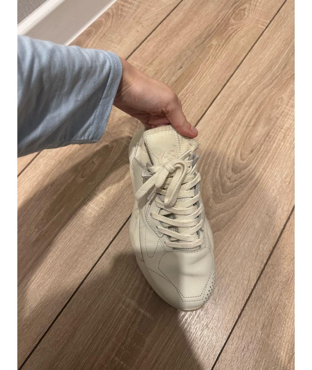 ADIDAS YEEZY Белые кроссовки, фото 2