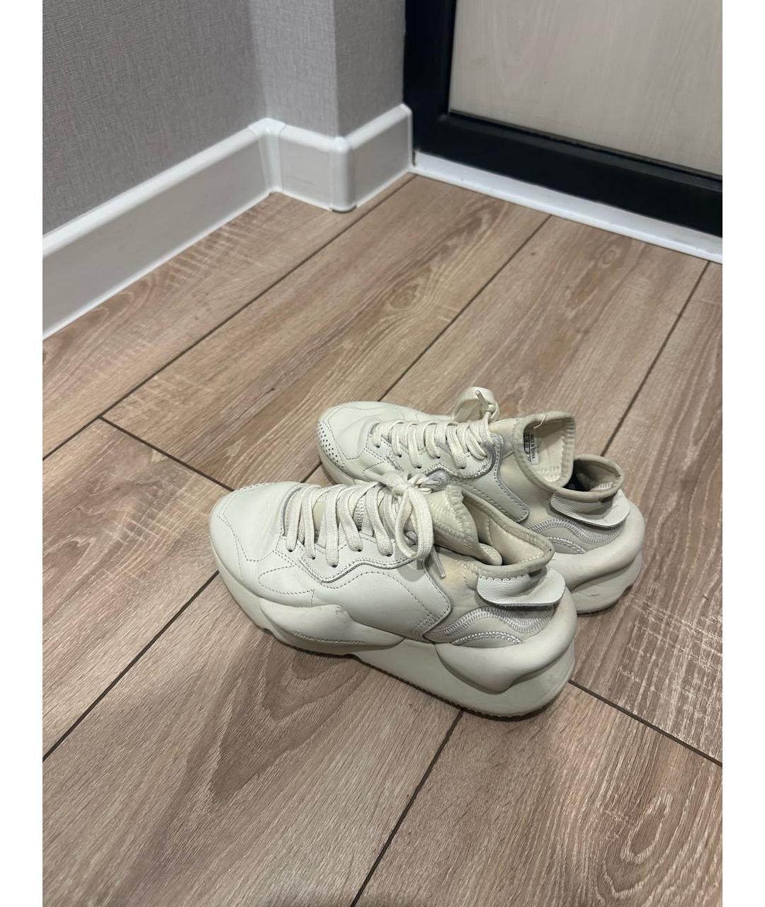 ADIDAS YEEZY Белые кроссовки, фото 4