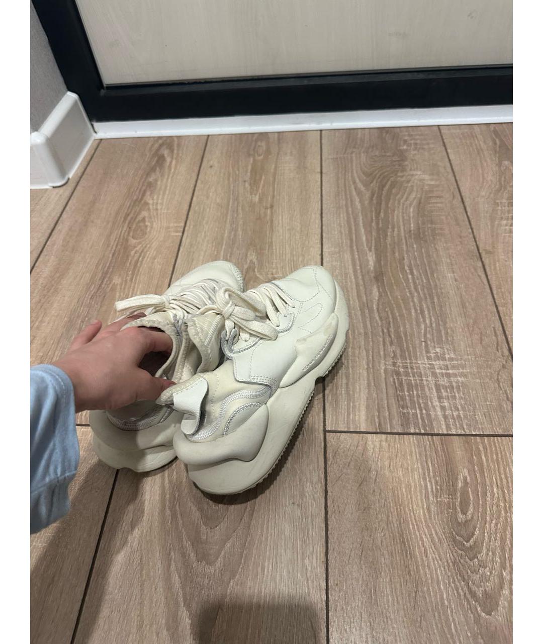 ADIDAS YEEZY Белые кроссовки, фото 8