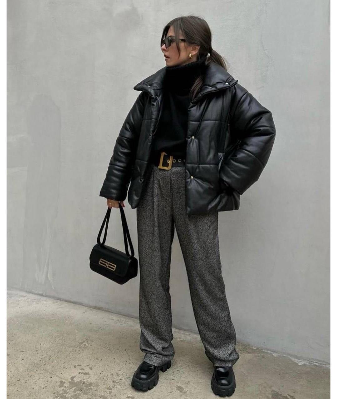 NANUSHKA Черная куртка, фото 6