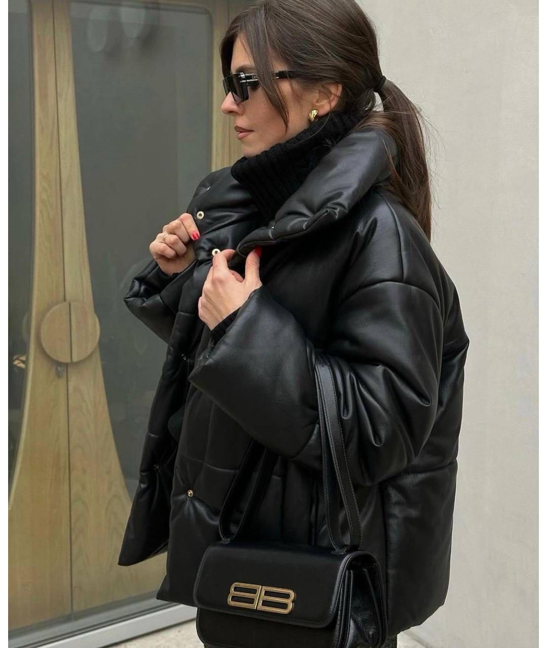 NANUSHKA Черная куртка, фото 3