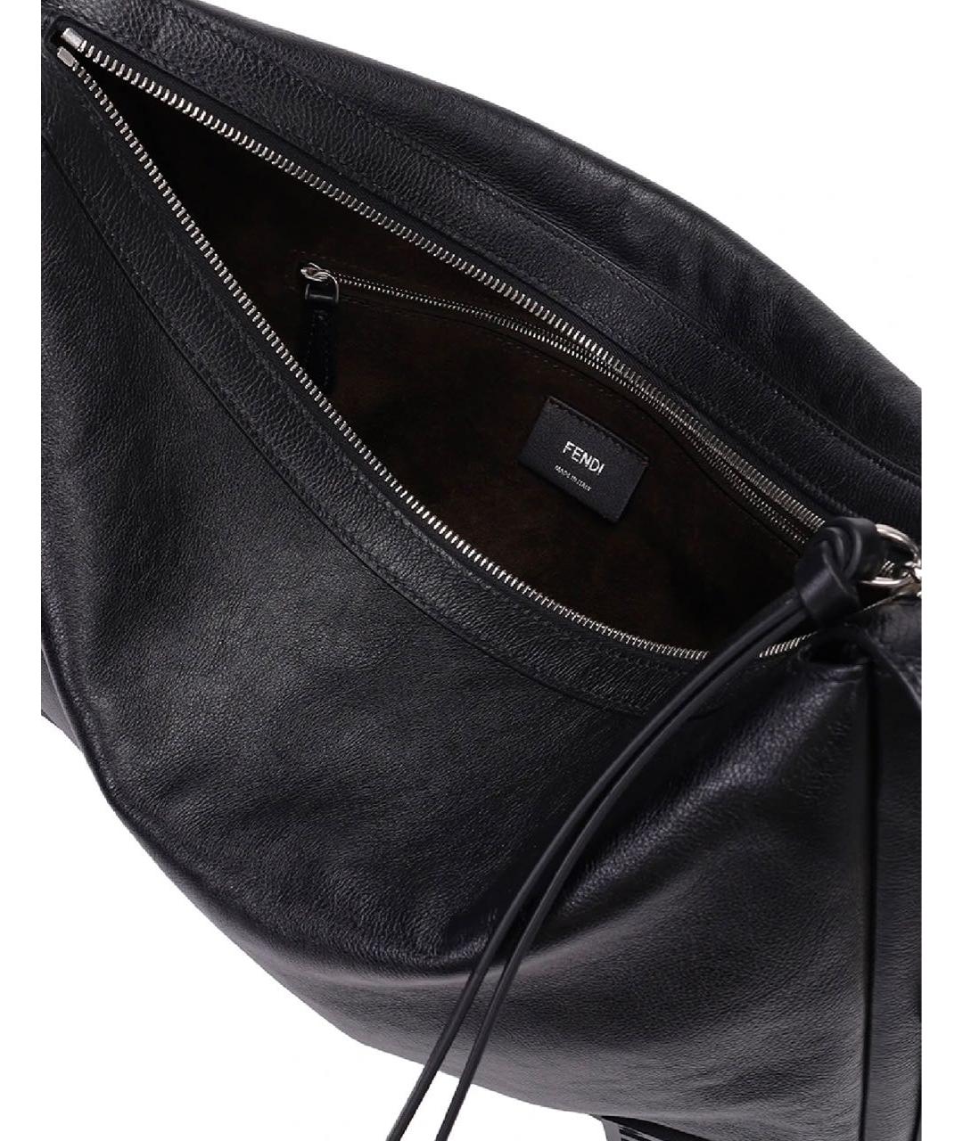 FENDI Кожаная сумка через плечо, фото 4