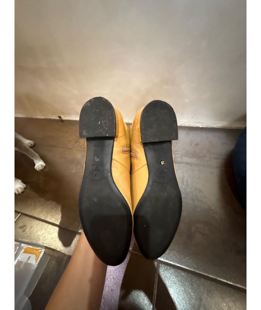 PRADA Коричневые кожаные сапоги, фото 5