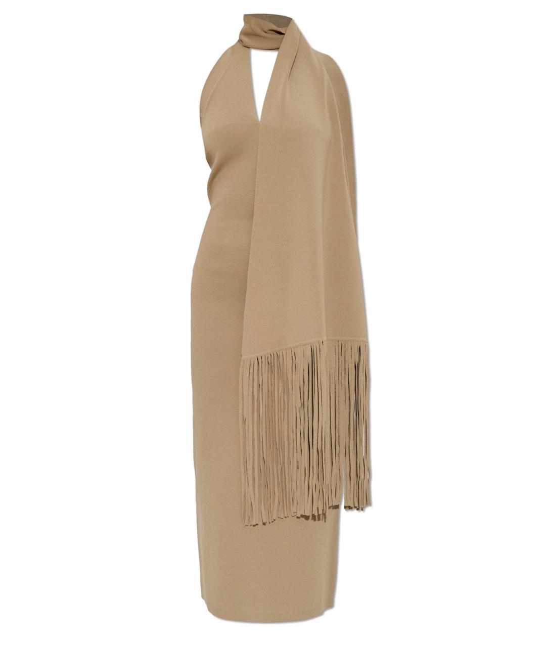 CULT GAIA Бежевое коктейльное платье, фото 1