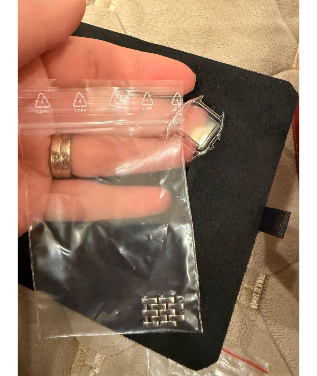 CARTIER Серебряные металлические часы, фото 4