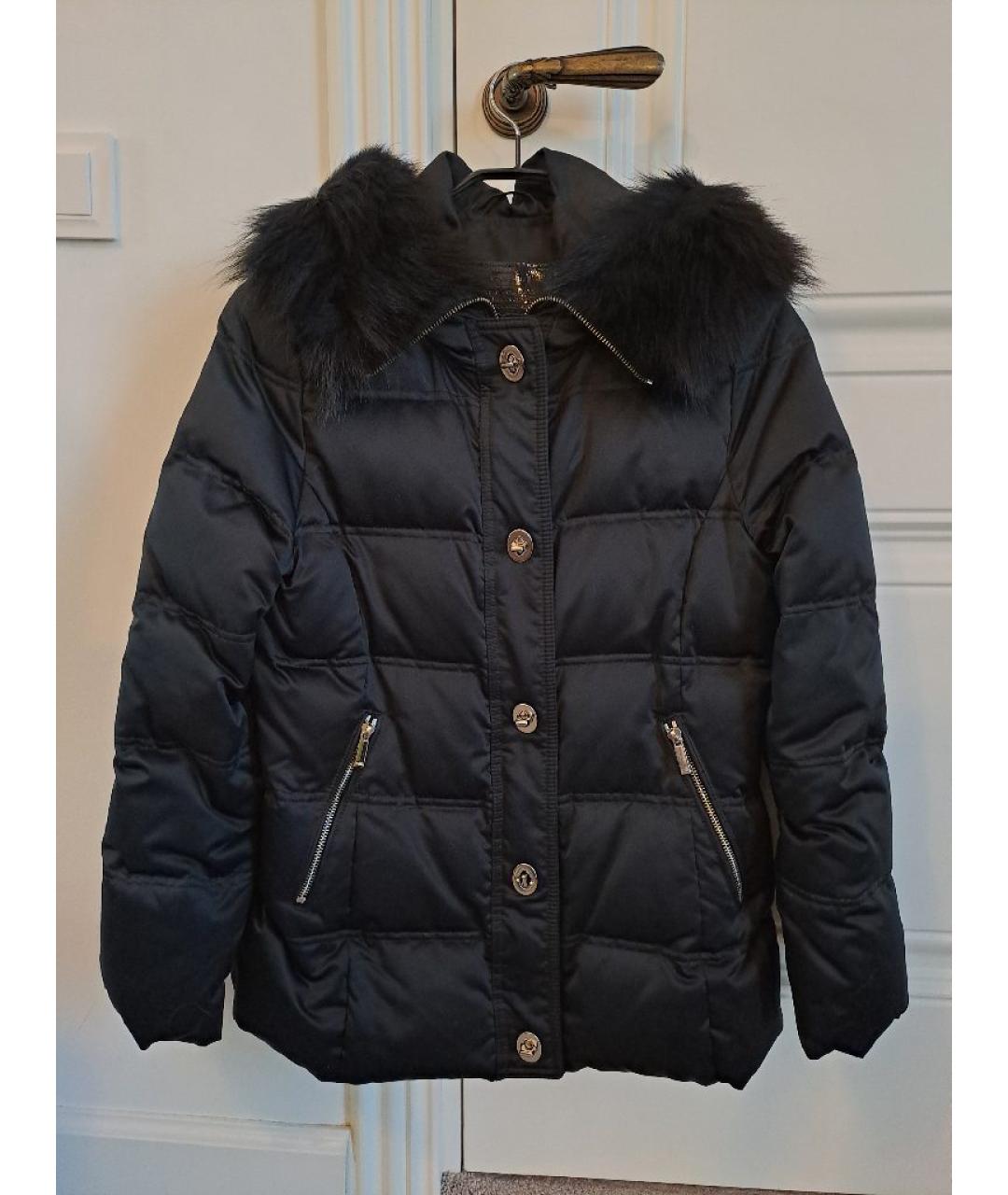 COACH Черный полиэстеровый пуховик, фото 6