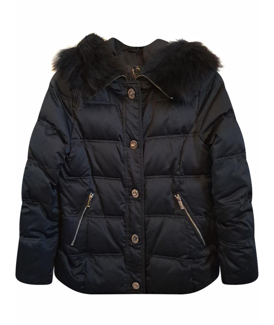 COACH Черный полиэстеровый пуховик, фото 1