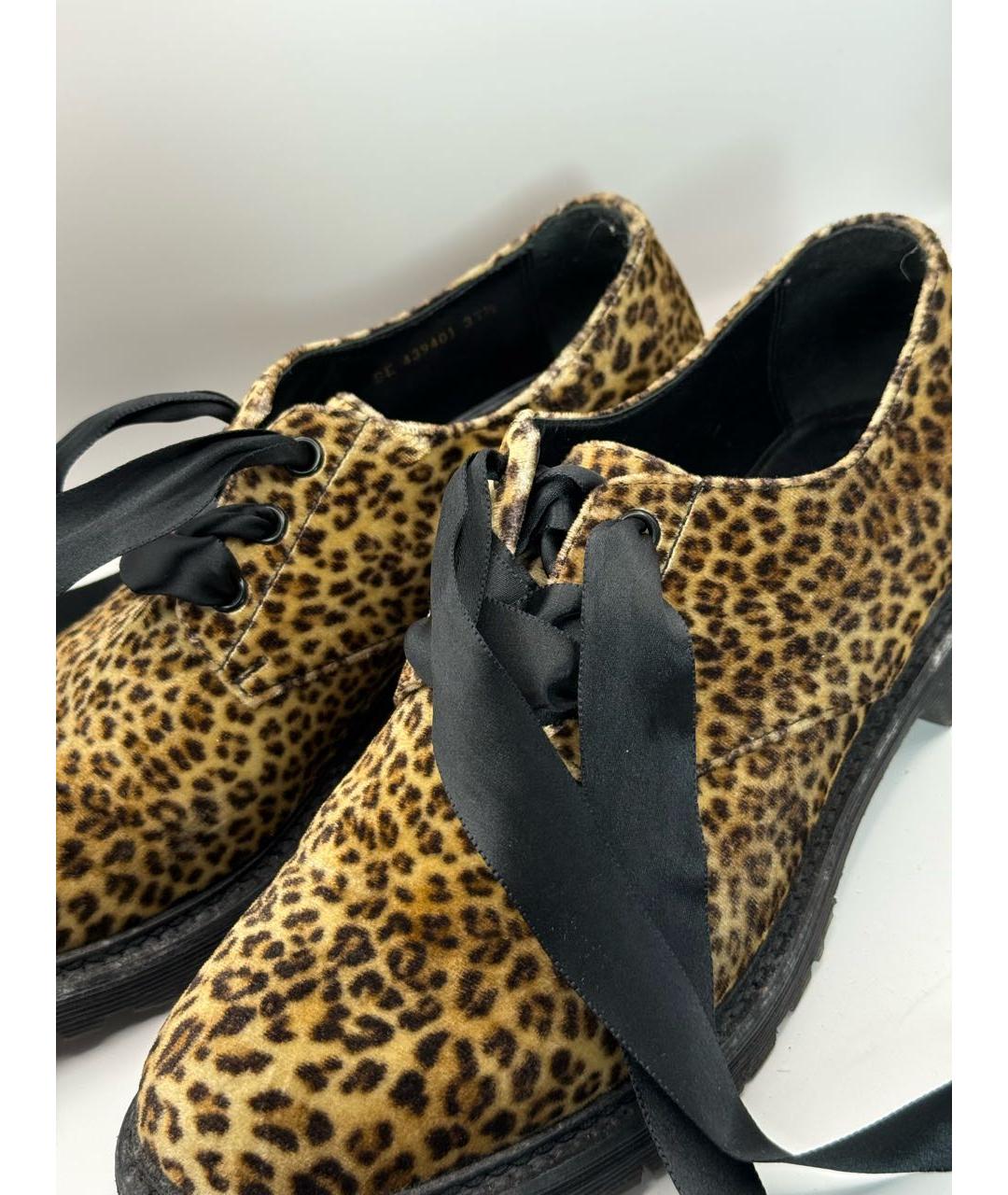 SAINT LAURENT Коричневые ботинки, фото 2