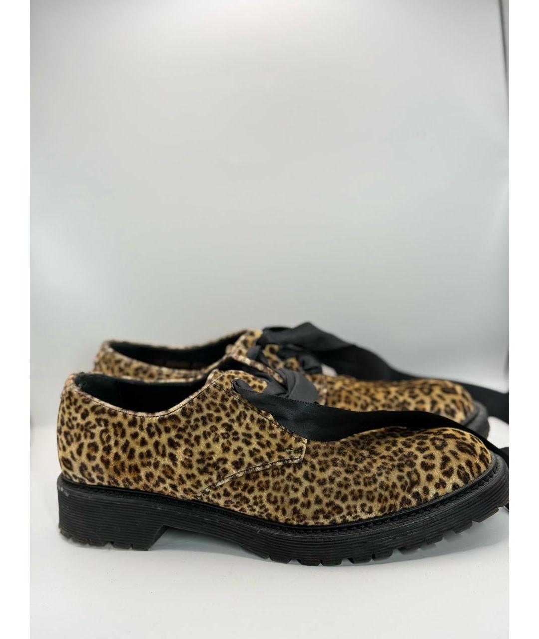 SAINT LAURENT Коричневые ботинки, фото 5