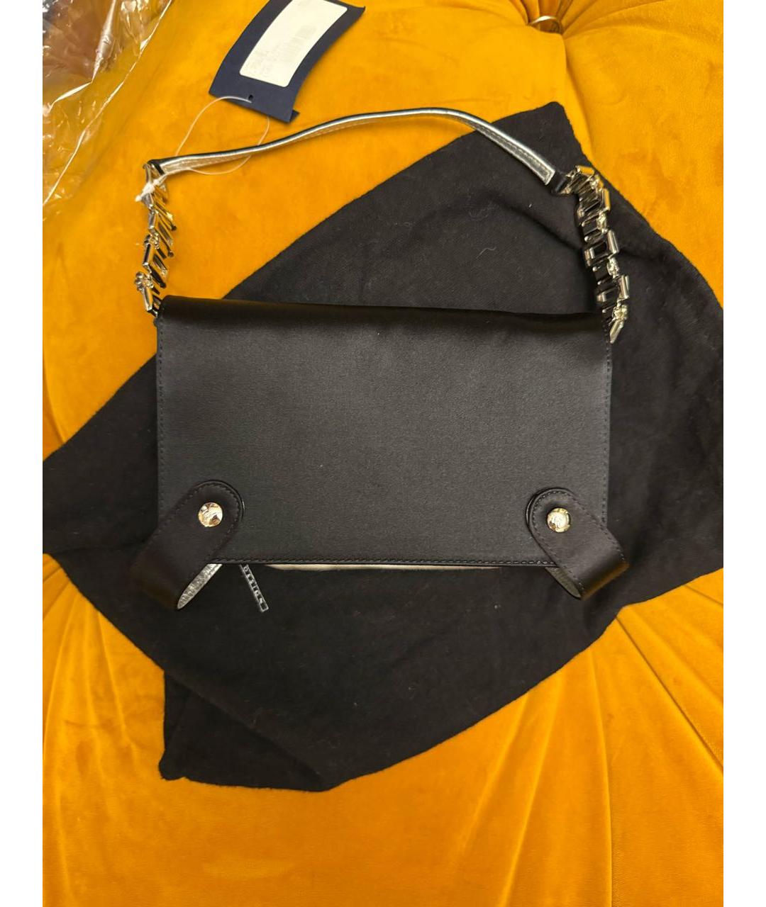 GIUSEPPE ZANOTTI DESIGN Черная сумка с короткими ручками, фото 2